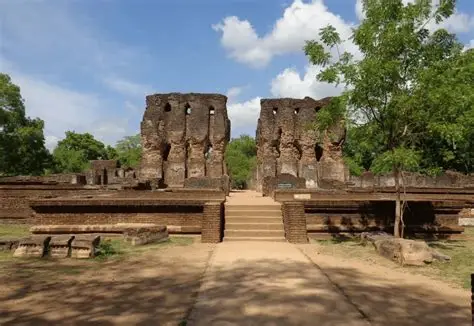 Royal Palace Ruins Polonnaruwa